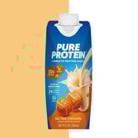 بيور بروتين شيك 30 جرام بروتين كراميل مملح 325 مل