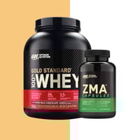 بروتين واي قولد ستاندر دبل شوكولاته 5 باوند + ZMA...