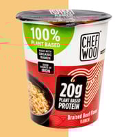 شيف وو بروتين نودلز بنكهة اللحم 71 جرام