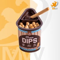 سناك نانو ديبس اصابع الشوكولاتة والبندق