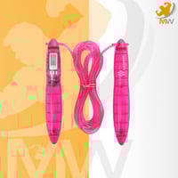 كانجرو حبل نط رقمي وردي