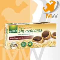 قولن بسكويت الشوكولاتة دوائر خالي من السكر 186 جرا...