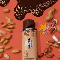 وانا بروتين بار بنكهة الشوكولاته والفول السوداني W...