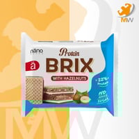 سناك نانو ويفر بروتين بريكس شوكولاتة بالبندق 25 جر...