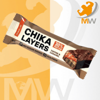 شيكا لاب بروتين بار لايرز كراميل مملح بالفول السود...