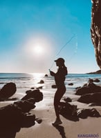 كانجرو حبل نط رقمي وردي