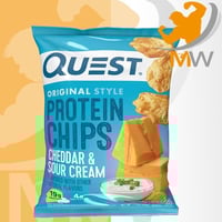 كويست | شيبس أوريجنال كيتو بنكهة جبن الشيدر والكري...