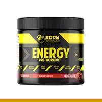 بودي بيلدر باور + BCAA نكهة فواكه حمراء 225 جرام