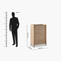 خزانة بـ 5 أدراج من جافا