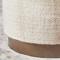 مقعد عثماني قماش من روكفورد