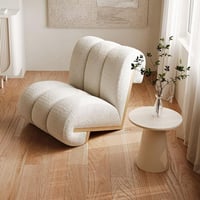 كرسي استرخاء بوكليه بتصميم سحابي ناعم من فالين لون...