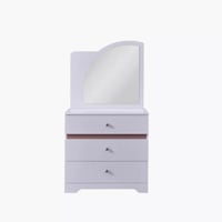 طاولة تزينن بـ3 أدراج ومرآة من مارا