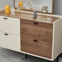 طقم غرفة نوم كينج 6 قطع من لوسيا - 180x200 سم