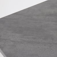 طاولة خدمة إيلاين بسطح خشبي رمادي و قاعدة معدن مقا...