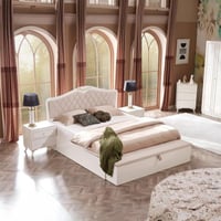 طقم غرفة نوم كينج 6 قطع من إليزابيث - 180x200 سم