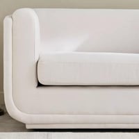 كنبة فينيتسيا بمقعدين مع ووسادتين نكست قماش شانيل...