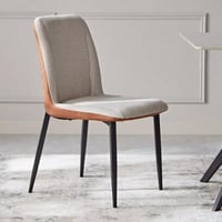 طقم طاولة سفرة مستطيلة من الحجر الملبد ابيض 8 كراس...