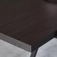 طقم طاولة سفرة لـ6 مقاعد من الخشب الصلب بني و قاعد...