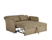 كنبة سرير داريا ثنائية ب 4 وضعيات قماش ناعم بلون ب...