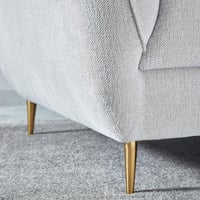 طقم كنب فيونارا كنبة 3 مقاعد و كنبة مقعدين لون رما...