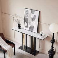 طاولة كونسول من الحجر الملبد من مادوكس