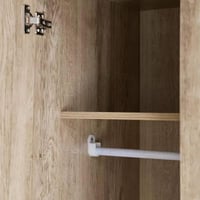 خزانة ملابس 3 أبواب بدرجين مع مرأة من فيلوراي