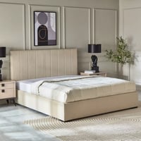 طقم غرفة نوم كينج 5 قطع من لوكسمبورج - 180x200 سم