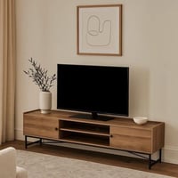 طاولة تلفزيون كوستا بتصميم انيق و عملي - لون بني 1...