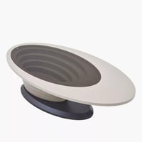 طاولة قهوة سورفانتا بسطح زجاج و ألواح ليفية متوسطة...