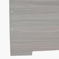 سرير أطفال فردي ذكي من إلموود – 90x200 سم مع لوح ر...