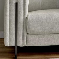 كنبة جيادا مقعد واحد مع وسادة قماش البوليستر لون ر...