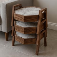 طقم طاولات خدمة أنورا