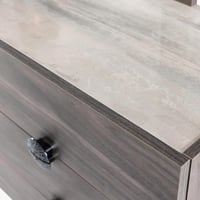 طقم غرفة نوم كينج 5 قطع من آشفورد - 180x200 سم