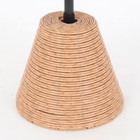 طاولة خدمة خشب بقواعد خزف إلينور