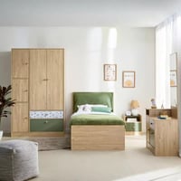 خزانة ملابس 5 أبواب ودرجين من زازولينا