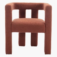 كرسي طعام من كلايتون بوكليه لون بني مقاس 69x54x64...