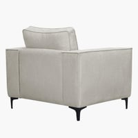 كنبة قماش بمساند ذراعين لون بيج من إريكا