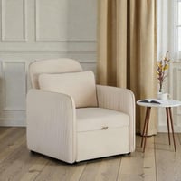 كنبة سرير داريا مفردة ب 4 وضعيات قماش ناعم بلون او...