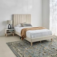 طقم غرفة نوم توين ذكية قطعتين من فِلمارا- 120x200...