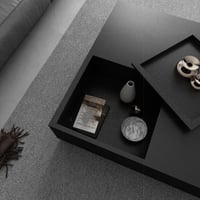 طاولة قهوة تارمون خشبية بتصميم هندسي عملي