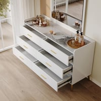 طقم غرفة نوم كينج 5 قطع منجدة من بيريل - 180x200 س...