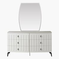 طقم غرفة نوم كينج 6 قطع من أوبلنت - 180x200 سم