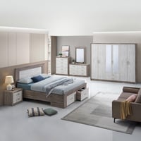 دولاب ملابس إنريكو بـ 6 أبواب وأدراج و2 مرايا مقاس...