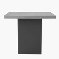 طقم طاولة سفرة مربع ألواح ليفية متوسطة الكثافة لون...