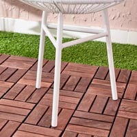 طقم للجلسات الخارجية طاولة سطح زجاج و كرسين بولي إ...