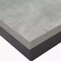 طاولة قهوة مينڤورا مربع خشب هندسي سطح رمادي و قاعد...