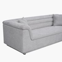 كنبة قماش بمقعدين مع وسادتين من بيكاسو