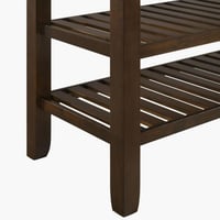 طقم سفرة طعام خشب مع مقعد بنش من تيرمونت - 4 كراسي