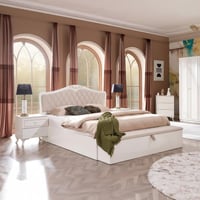 طقم غرفة نوم كينج 6 قطع من إليزابيث - 180x200 سم