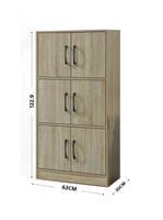 وحدة أدراج خشبية – 3 أدوار بتصميم عصري عملي